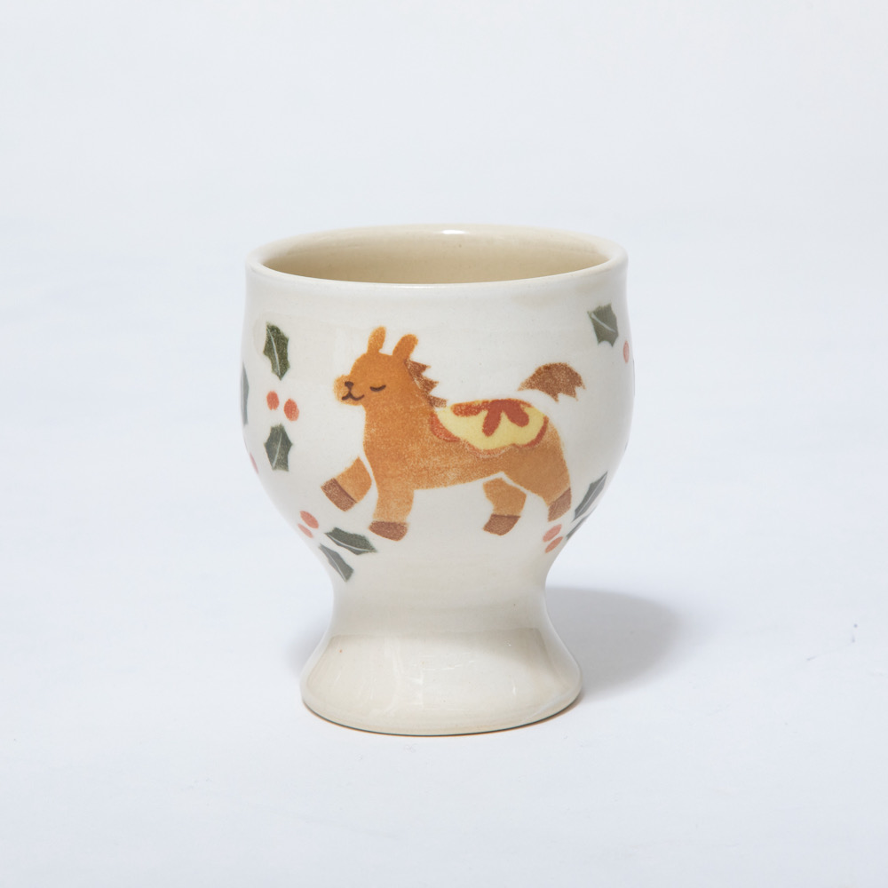 【文鳥舎】うまのゴブレット