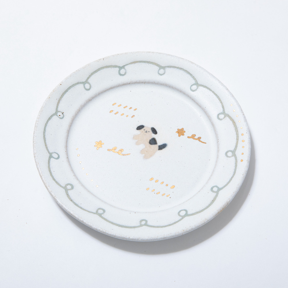 【綿貫　彩】丸皿