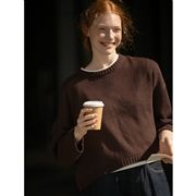 FUDGE × tanaka marina original cotton knit