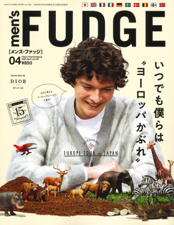 men's FUDGE 2022年4月号