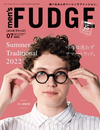 men's FUDGE 2022年7月号