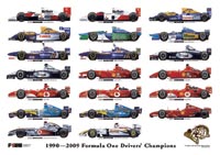 F1速報20周年記念ポスター | 三栄